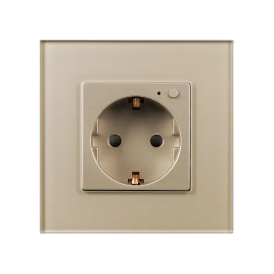 Фото #2 товара Розетка электрическая с Zigbee управлением SCT-OMALI-EUZB1-PL-GD (240V, 16A, Zigbee) (Arlight, -)