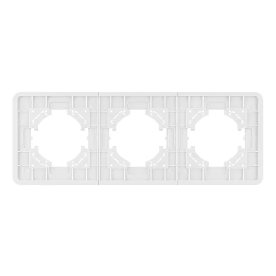 Фото #2 товара Рамка стеклянная FRM-OMALI-SFGS-3-WH (Arlight, -)