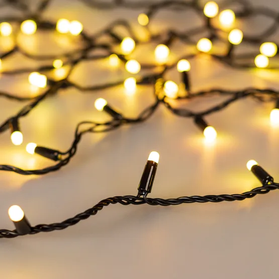 Фото #7 товара Светодиодная гирлянда ARD-STRING-CLASSIC-20000-BLACK-200LED-MILK-SYNC RGB (230V, 13W) (Ardecoled, IP65)