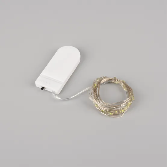 Фото #3 товара Светодиодная гирлянда ARD-DEW-HOME-2000-CLEAR-20LED-STD Warm3000 (3V, Battery Pack) (Ardecoled, IP20)