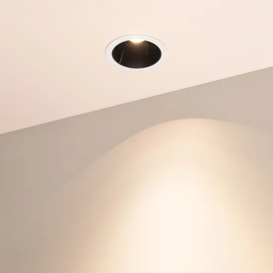 Фото #4 товара Светильник MS-ATLAS-BUILT-R72-20W Warm3000 (WH-BK, 30 deg, 230V) (Arlight, IP20 Металл, 5 лет)