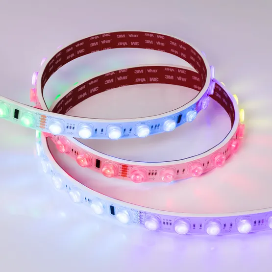 Фото #3 товара Светодиодная лента герметичная DMX-FLT-PS-S36-23mm 24V RGB-PX6 (20 W/m, IP67, 30deg, 5m) (Arlight, -)