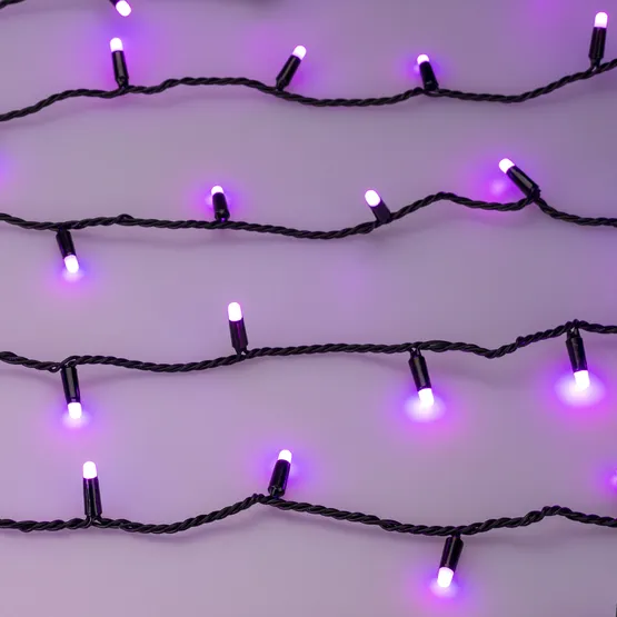 Фото #5 товара Светодиодная гирлянда ARD-STRING-CLASSIC-10000-BLACK-100LED-MILK-LIVE RGB-DMX (24V, 10W) (Ardecoled, IP65)