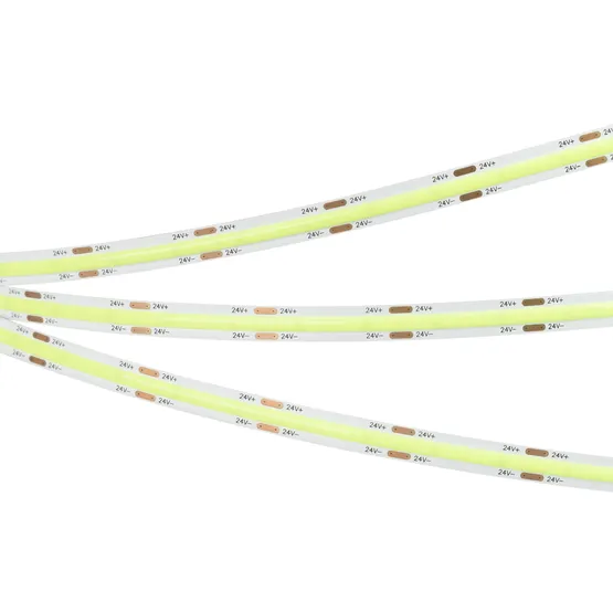 Фото #2 товара Светодиодная лента COB-X544-8mm 24V Green (11.5 W/m, IP20, 5m) (Arlight, -)