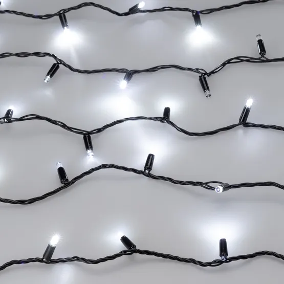 Фото #4 товара Светодиодная гирлянда ARD-STRING-CLASSIC-1000-BLACK-100LED-PULSE White (230V, 7W) (Ardecoled, IP65)