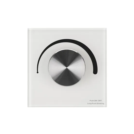 Фото #2 товара INTELLIGENT ARLIGHT Роторная панель SMART-TRIAC-601-31-DIM-IN White (230V, 1.5A, 2.4G) (IARL, IP20 Пластик, 5 лет)