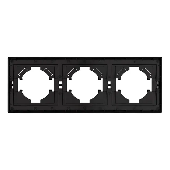 Фото #2 товара Рамка пластиковая FRM-TENDO-SFPL-3-GR (Arlight, Матовый песочный)