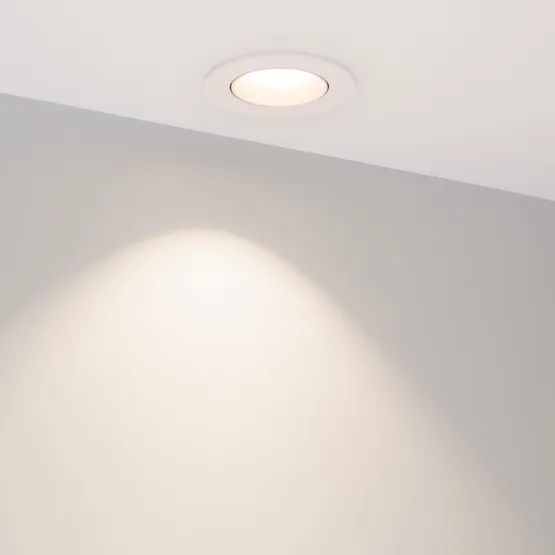 Фото #6 товара Светильник MS-ATOLL-BUILT-TURN-R94-10W Day4000 (WH, 36 deg, 230V) (Arlight, IP54 Металл, 5 лет)