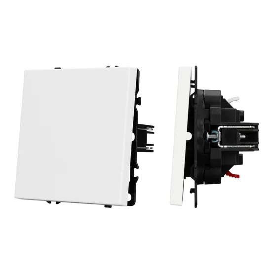 Фото #1 товара Механизм звонкового выключателя SWT-NOBE-MKR1-SFPL-WH (230V, 10A) (Arlight, Белый кварц)