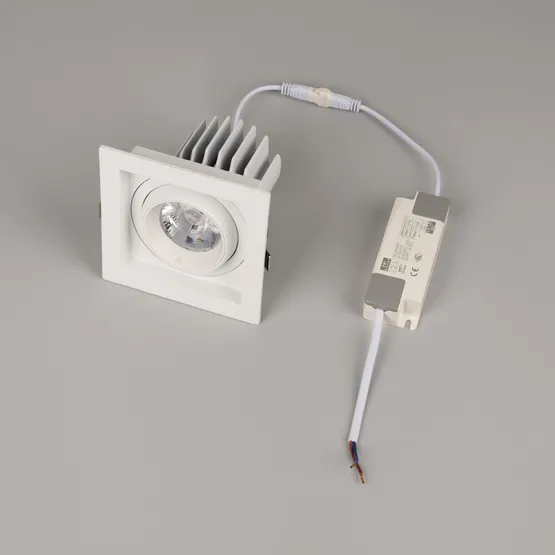 Фото #5 товара Светильник MS-VORTEX-BUILT-S117x117-20W Day4000 (WH-WH, 20 deg, 230V) (Arlight, IP20 Металл, 5 лет)