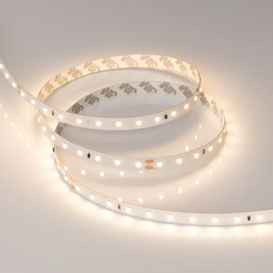 Фото #4 товара Светодиодная лента IC-A72-10mm 48V Warm3000 (3.8 W/m, IP20, 2835, 60m) (Arlight, стабилизированная)