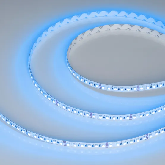 Фото #5 товара Светодиодная лента RT-H120-10mm 24V RGB (13.2 W/m, IP20, 4040, 5m) (Arlight, Открытый)