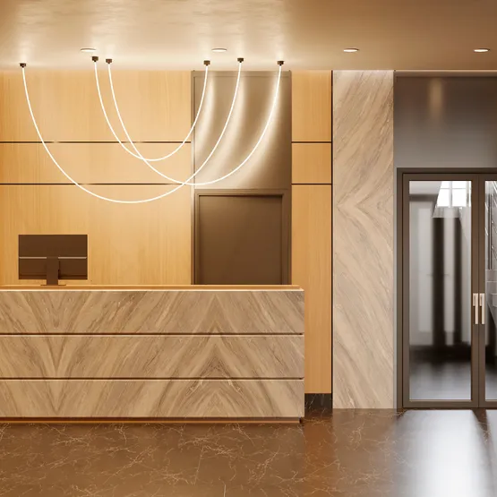 Фото #3 товара Светильник SP-TROPIC-SURFACE-R18-L10000-110W Day4000 (GD, 360 deg, 230V) (Arlight, IP20 Пластик, 3 года)