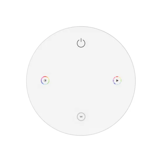 Фото #2 товара INTELLIGENT ARLIGHT Пульт SMART-801-22-1G-RGBW White (3V, Magnet, 2.4G) (IARL, IP20 Пластик, 5 лет)