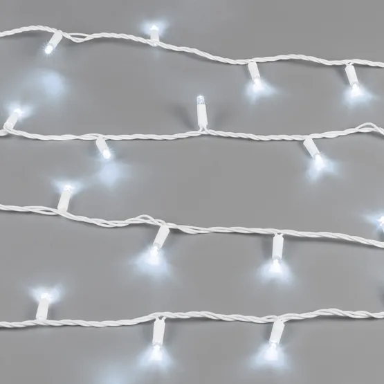 Фото #2 товара Светодиодная гирлянда ARD-STRING-CLASSIC-10000-WHITE-100LED-FLASH WHITE (230V, 7W) (Ardecoled, IP65)