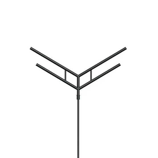 Фото #1 товара Кронштейн OXOR-SY4-3000x76-L1300 BLACK (Arlight, Сталь)