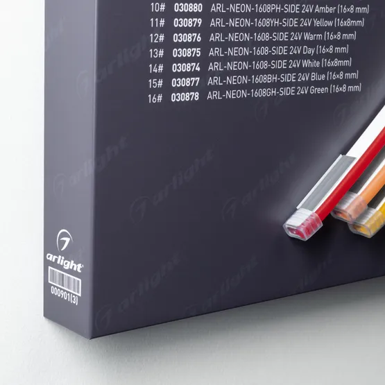 Фото #7 товара Стенд Гибкий Неон ARL-E11-1760x600mm (DB 3мм, пленка, подсветка) (Arlight, -)