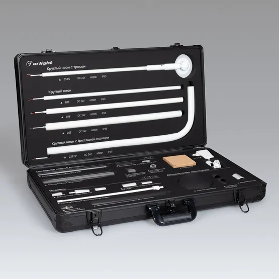 Фото #4 товара Демо-кейс неон MOONLIGHT-ROUND-CASE  (Arlight, Гибкий неон)