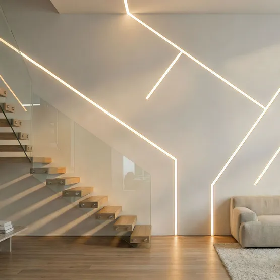 Фото #5 товара Профиль LINIA32-FANTOM-2000 ANOD (Arlight, Алюминий)