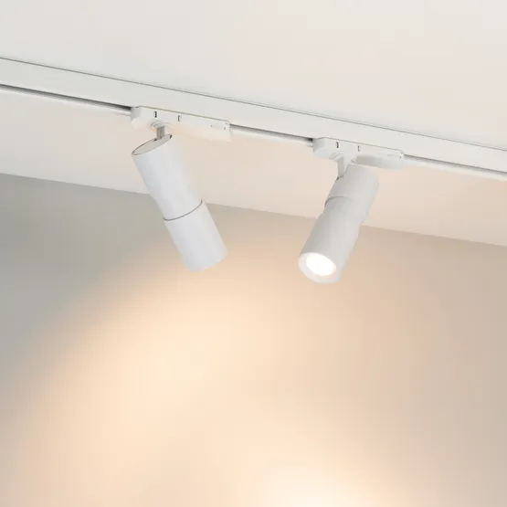 Фото #2 товара Светильник LGD-ARTEMIS-TRACK-4TR-R55-12W Warm3000 (WH, 8-80 deg, 230V, DALI) (Arlight, IP20 Металл, 5 лет)