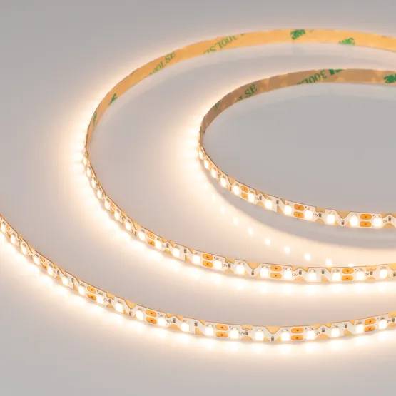 Фото #3 товара Светодиодная лента RZ-A120-6mm 12V Warm2700 (12 W/m, IP20, 2835, 5m) (Arlight, 12 Вт/м, IP20)