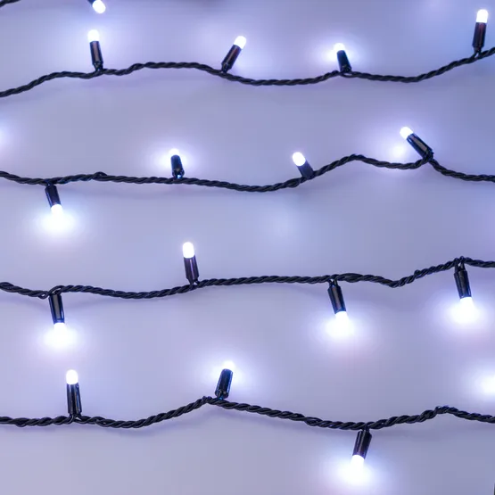 Фото #7 товара Светодиодная гирлянда ARD-STRING-CLASSIC-10000-BLACK-100LED-MILK-LIVE RGB-DMX (24V, 10W) (Ardecoled, IP65)