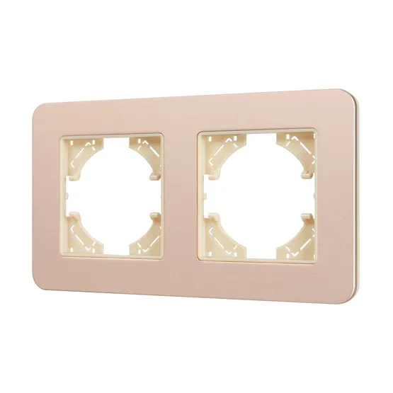 Фото #1 товара Рамка алюминиевая FRM-AKIRY-SFAL-2-GD (Arlight, -)