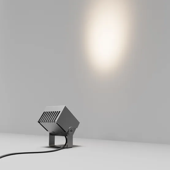 Фото #2 товара Светильник ALT-BLOCK-S130x130-15W Day4000 (GR, 15 deg, 230V) (Arlight, IP66 Металл, 3 года)