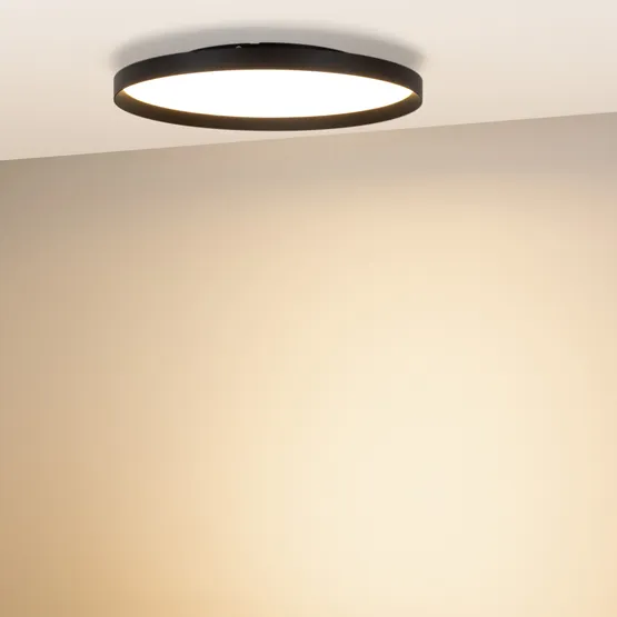 Фото #2 товара Светильник SP-ESTELY-R600-50W Warm3300-MIX (BK, 80 deg, 230V, TRIAC) (Arlight, IP20 Металл, 5 лет)