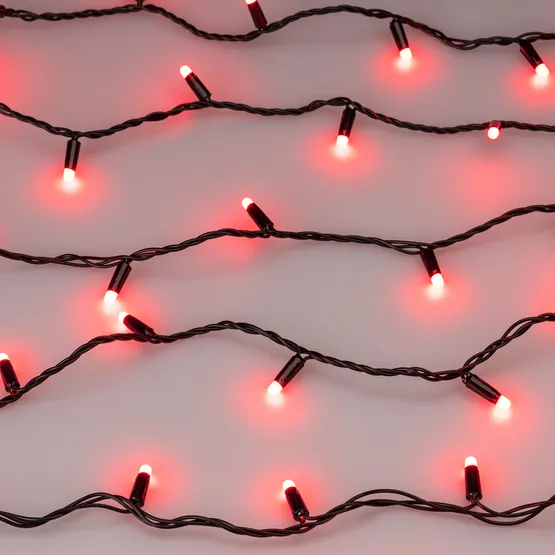 Фото #3 товара Светодиодная гирлянда ARD-STRING-CLASSIC-20000-BLACK-200LED-MILK-SYNC RGB (230V, 13W) (Ardecoled, IP65)