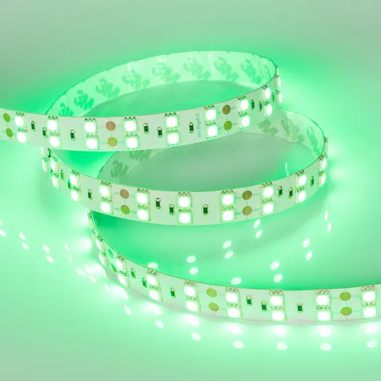 Фото #2 товара Светодиодная лента RT 2-5000 24V Green 2x2 (5060, 600 LED, LUX) (Arlight, 28.8 Вт/м, IP20)