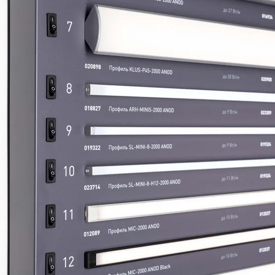 Фото #7 товара Стенд Профиль Накладной LUX-E9-1760x600mm (Arlight, -)