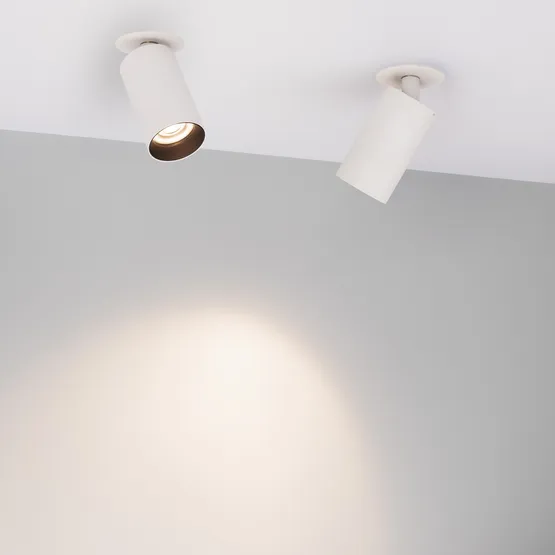 Фото #3 товара Светильник SP-GABI-BUILT-FLAP-R50-9W Day4000 (WH, 60 deg, 230V) (Arlight, IP40 Металл, 5 лет)