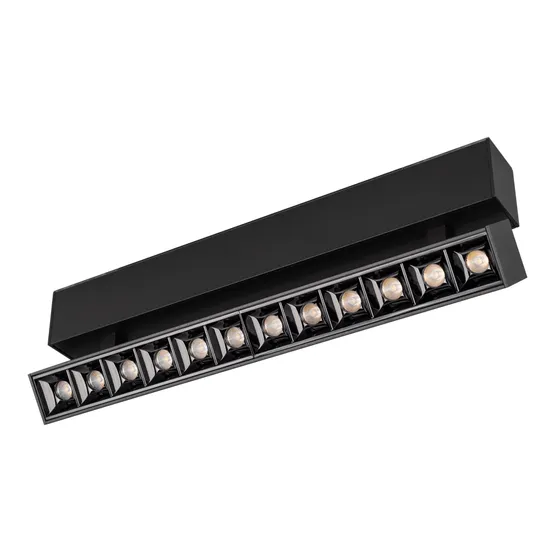 Фото #3 товара Светильник MAG-LASER-FOLD-45-S320-12W Warm3000 (BK, 15 deg, 24V) (Arlight, IP20 Металл, 5 лет)