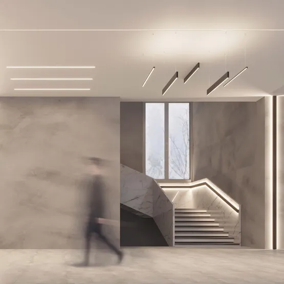 Фото #11 товара Профиль SL-LINE-25100-DUAL-2500 BLACK (Arlight, Алюминий)