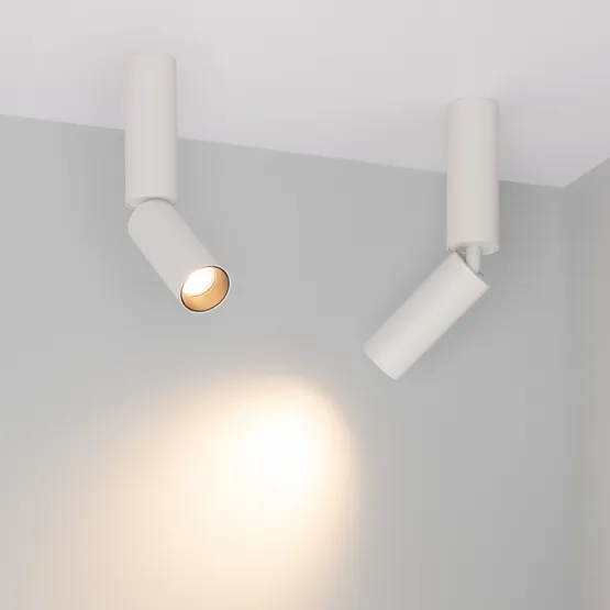 Фото #3 товара Светильник SP-NUANCE-SURFACE-FLAP-R35-7W Warm3000 (WH, 36 deg, 230V) (Arlight, IP40 Металл, 5 лет)