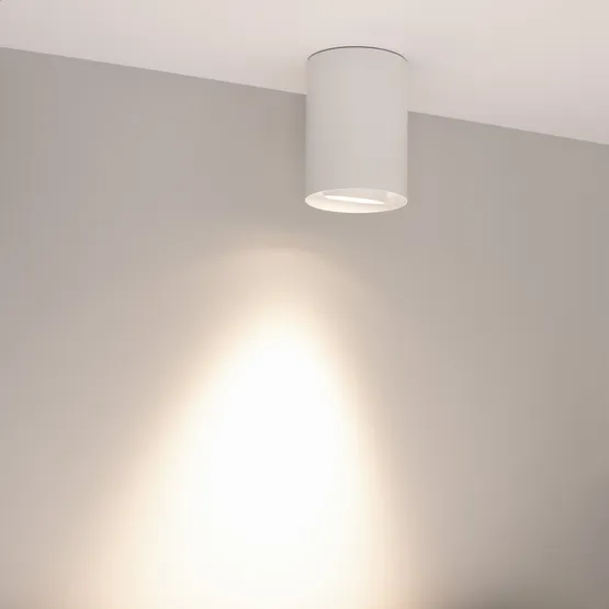 Фото #2 товара Светильник SP-FOCUS-R86-10W Day4000 (WH, 36 deg, 230V) (Arlight, IP54 Металл, 5 лет)