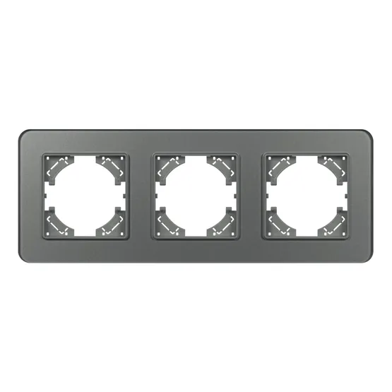 Фото #2 товара Рамка стеклянная FRM-OMALI-SFGS-3-GR (Arlight, -)