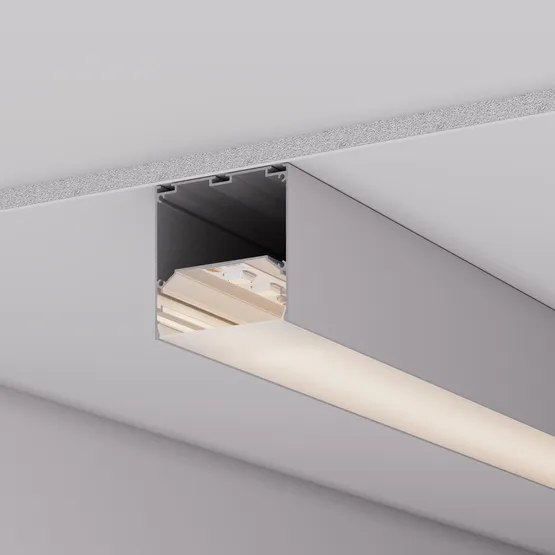 Фото #4 товара Профиль LINE-M-7575-2500 ANOD (Arlight, Алюминий)