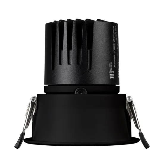 Фото #4 товара Светильник MS-FLOW-BUILT-R85-12W Day4000 (BK, 38 deg, 230V) (Arlight, IP20 Металл, 5 лет)