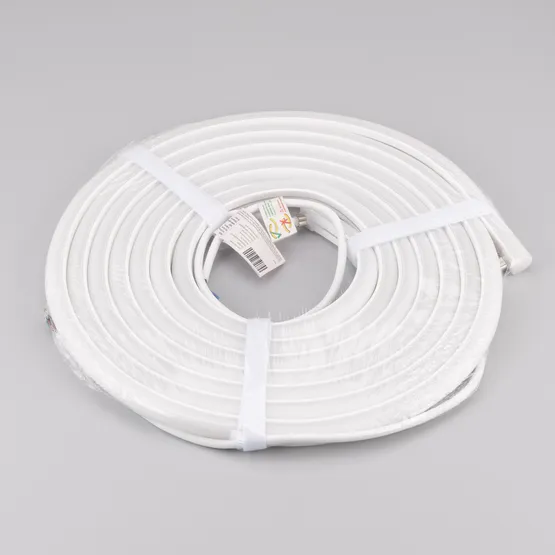 Фото #2 товара Светодиодная лента герметичная MOONLIGHT-TOP-G120-16x15mm 24V RGB (12 W/m, IP67, 5m, wire x2) (Arlight, Вывод боковой, 3 года)