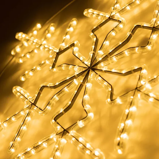 Фото #4 товара Фигура светодиодная ARD-SNOWFLAKE-M3-920x920-432LED Warm (230V, 30W) (Ardecoled, IP65)