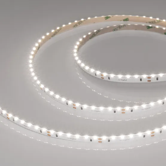 Фото #5 товара Светодиодная лента RS-S120-8mm 24V Day5000 (9.6 W/m, IP20, 3014, 5m) (Arlight, боковое свечение)