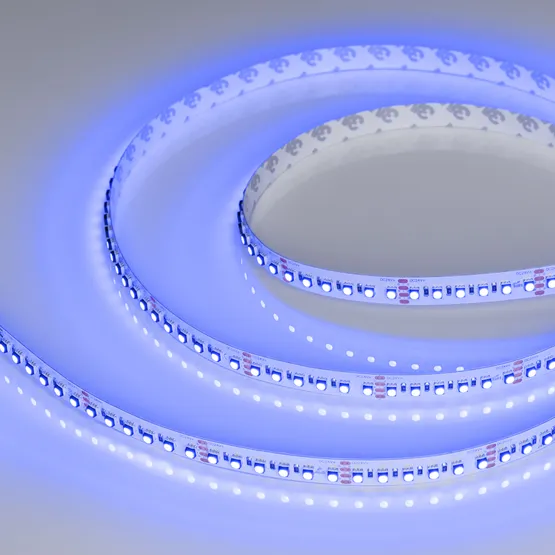 Фото #3 товара Светодиодная лента MINI-F120-12mm 24V RGB (22.4 W/m, IP20, 3535, 5m) (Arlight, Открытый)