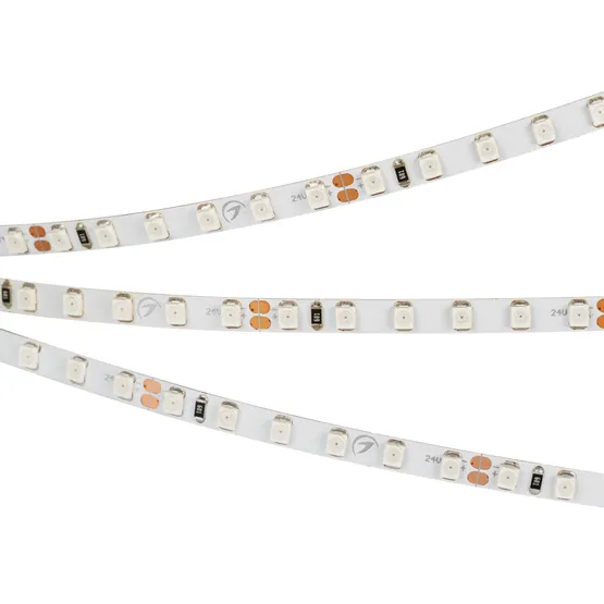 Фото #2 товара Светодиодная лента RT-A120-5mm 24V Blue (9.6 W/m, IP20, 5m) (Arlight, 9.6 Вт/м, IP20)