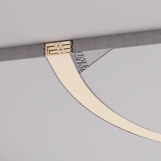 Фото #5 товара Профиль FANTOM-BENT-W49-SIDE-2000 ANOD (Arlight, Алюминий)