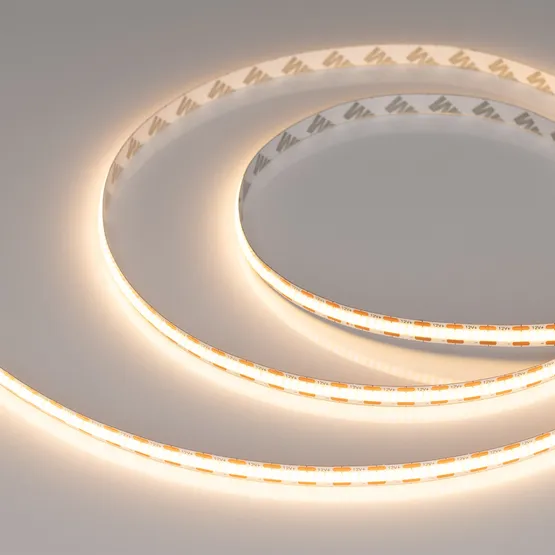 Фото #5 товара Светодиодная лента COB-X400-8mm 12V Warm3000 (9 W/m, IP20, CSP, 2.5m) (Arlight, -)