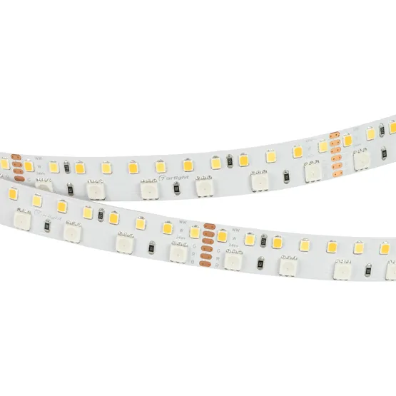 Фото #1 товара Светодиодная лента RT-BA180-15mm 24V RGBW-MIX (28.8 W/m, IP20, 5060/2835, 5m) (Arlight, RGB-CCT, RGB-MIX, RGB-White MIX)