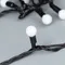 Минифото #4 товара Светодиодная гирлянда ARD-BALL-CLASSIC-D13-5000-BLACK-50LED WARM (230V, 3.5W) (Ardecoled, IP65)