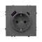 Минифото #3 товара Механизм розетки с USB зарядкой SCT-NOBE-MUAC-SFPL-GR (230V, 16A) (Arlight, Серый базальт)